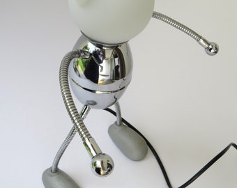 Vintage Tischlampe BÄR 58cm Kinderzimmerlampe 90erJahre Nachtlicht