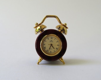 50er Jahre Miniaturuhr Meister-Anker Mini Uhr Tischuhr