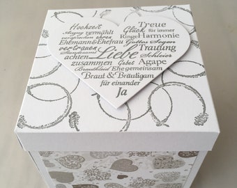 Geschenkbox Hochzeit Etsy