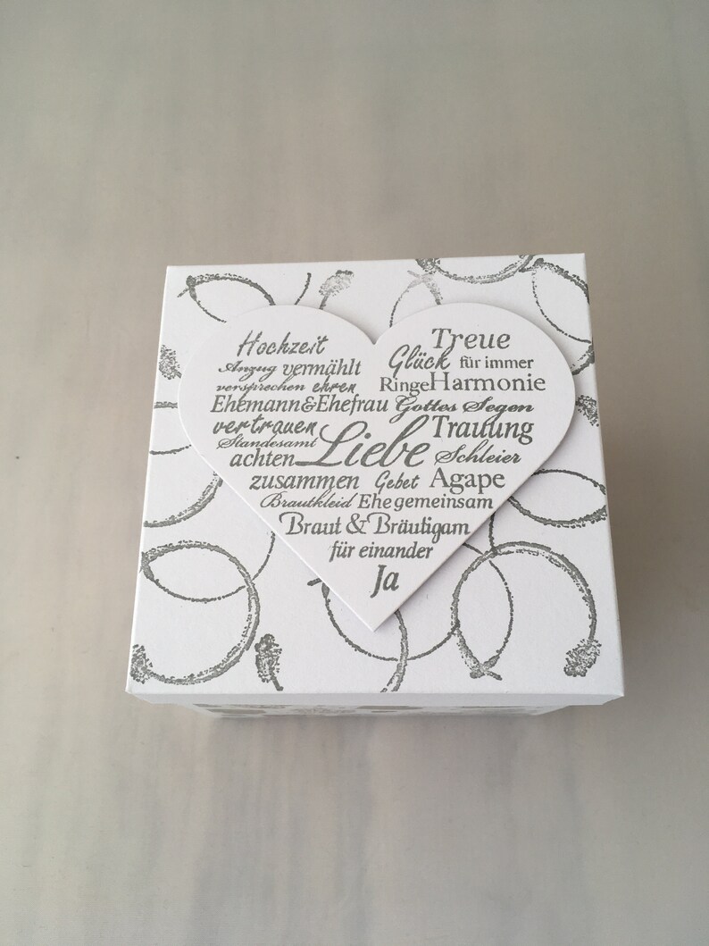 Geschenkbox Hochzeit, Explosionsbox, Etsy.de