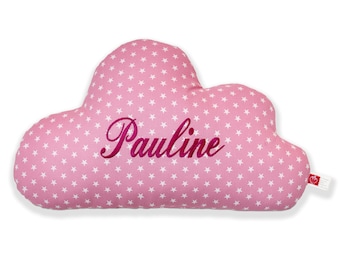 Pillow called Cloud in old-pink for girls
