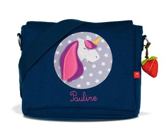 Nursery Bag with Name Unicorn