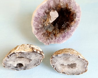 Edelsteine Drusen Amethyst Bergkristall Steine