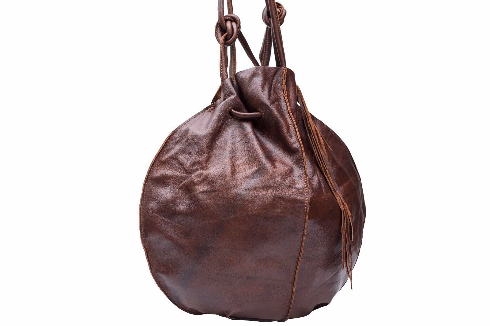 Brown Leather Hobo / Shoulder Bag Hobo Bag/ Brown Shopper Etsy UK