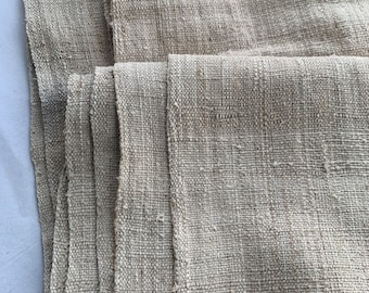 100% Pure Luxury Lotus Silk Scarf Handmade, Loom Woven in Natural | Undyed Scarf |
