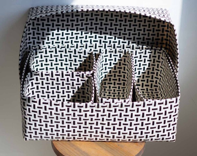 Woven Storage Box Set With Lid Compartment Boxes Included Handwoven