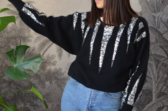 French Vintage 'René Derhy Paris' Wool/Angora knit