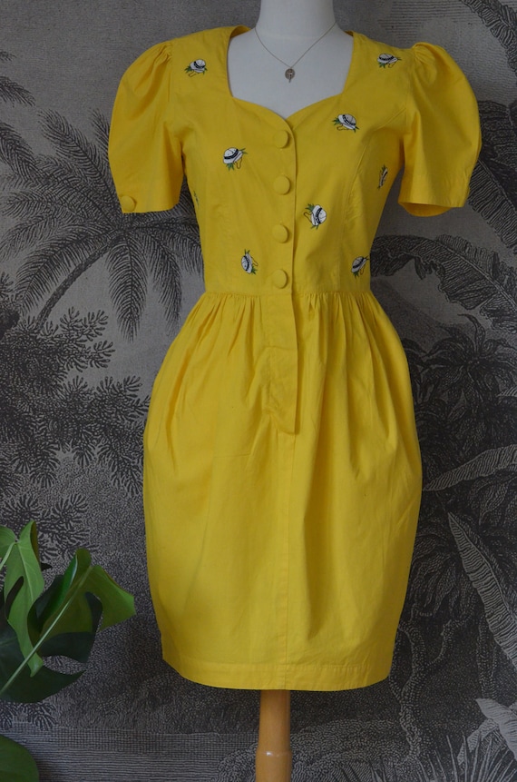 Vintage René Derhy Paris Dress - Beautiful and Rar
