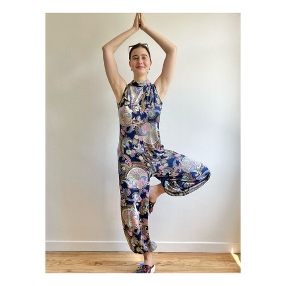 Retro jumpsuit outfit hotsell