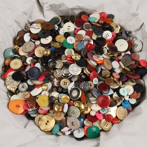 1 KG buttons / colorful mix / button mix / kilo goods / image 3