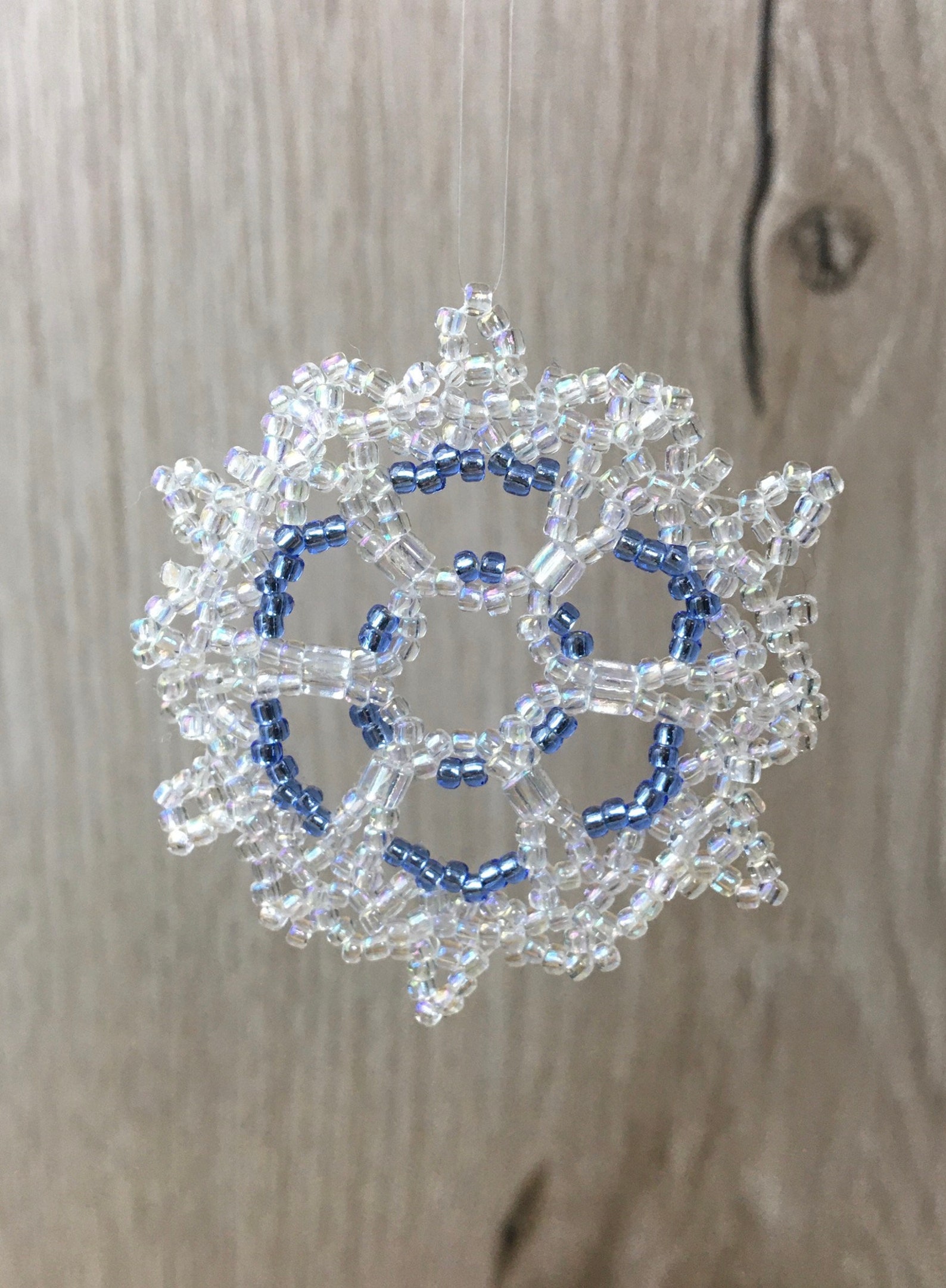 Décoration de Noël flocon de neige | Etsy
