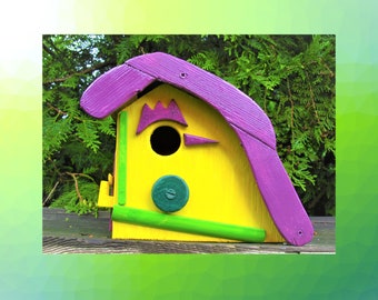 Casa para pájaros, ayuda para anidar, decoración de jardín, caja nido para pájaros, terraza, balcón, guardería, casa para pájaros de primavera sostenible al aire libre