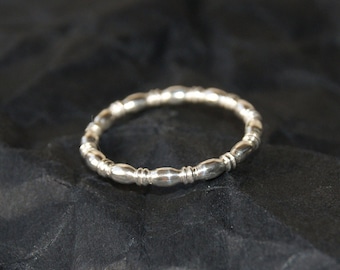 925 Silber Ring Stäbchen II