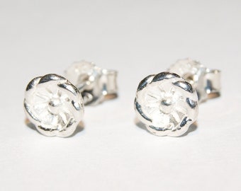 Ohrstecker aus 925 Silber Blüte