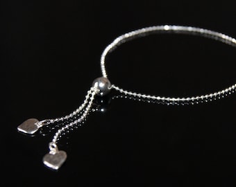 Herz Armband 925 Silber oder vergoldet