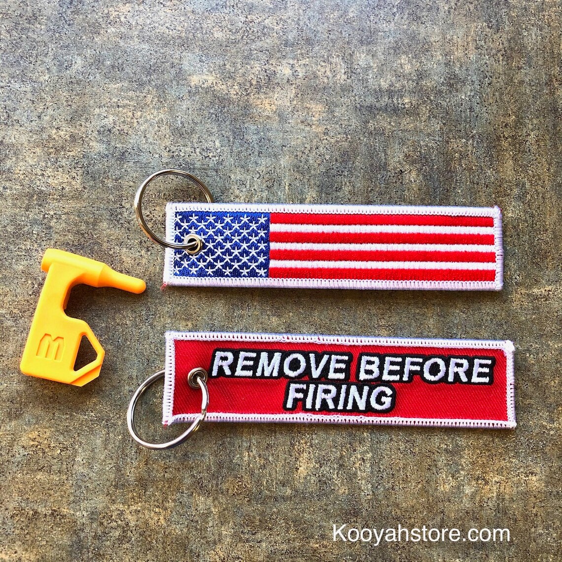 Patriot series Safety Chamber flag with Monstrum insert for Etsy