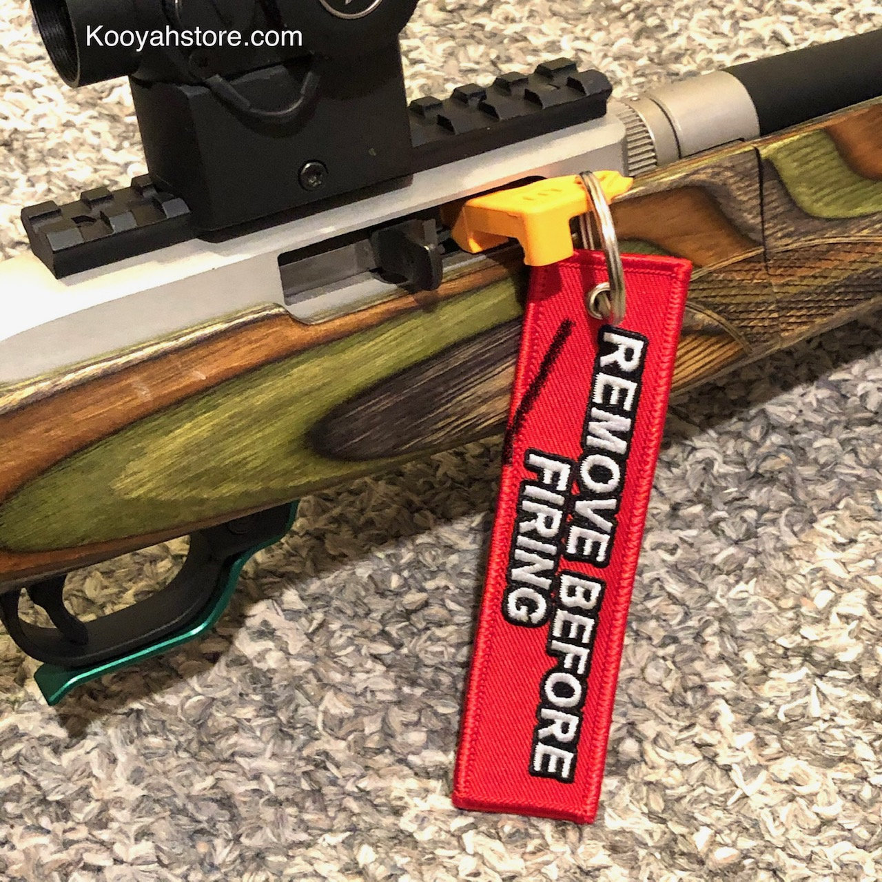 Safety Chamber flag with Monstrum insert for Rifle Pistol Etsy