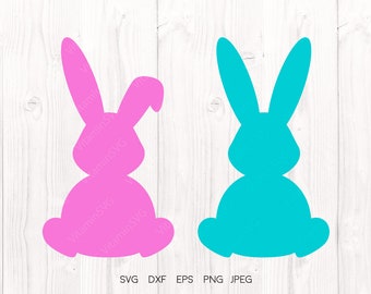Download Rabbit Back Svg Etsy