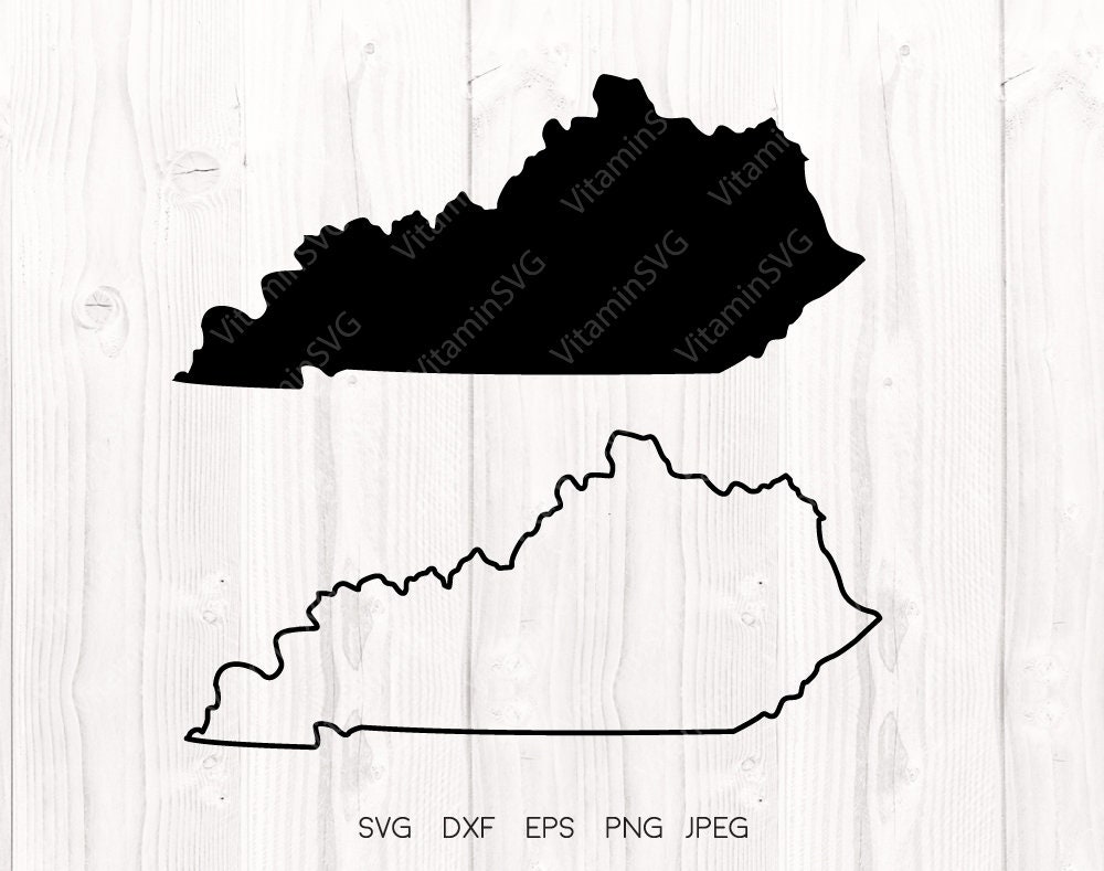 Kentucky svg Kentucky state svg file Files for Cricut | Etsy