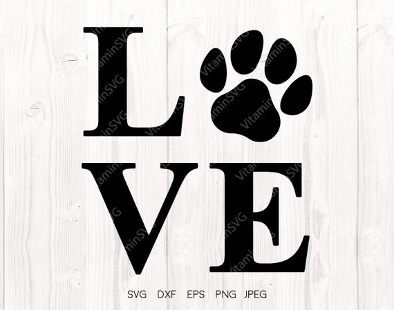 Free Free 103 Love Paw Svg SVG PNG EPS DXF File