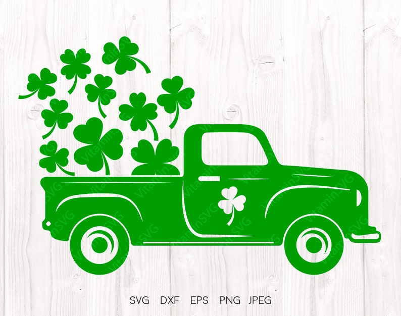 Free Free 108 Truck With Shamrocks Svg SVG PNG EPS DXF File
