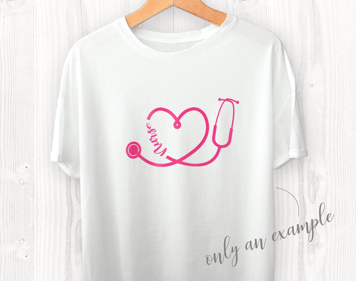 Nurse svg Stethoscope name svg Stethoscope svg Medicine Etsy