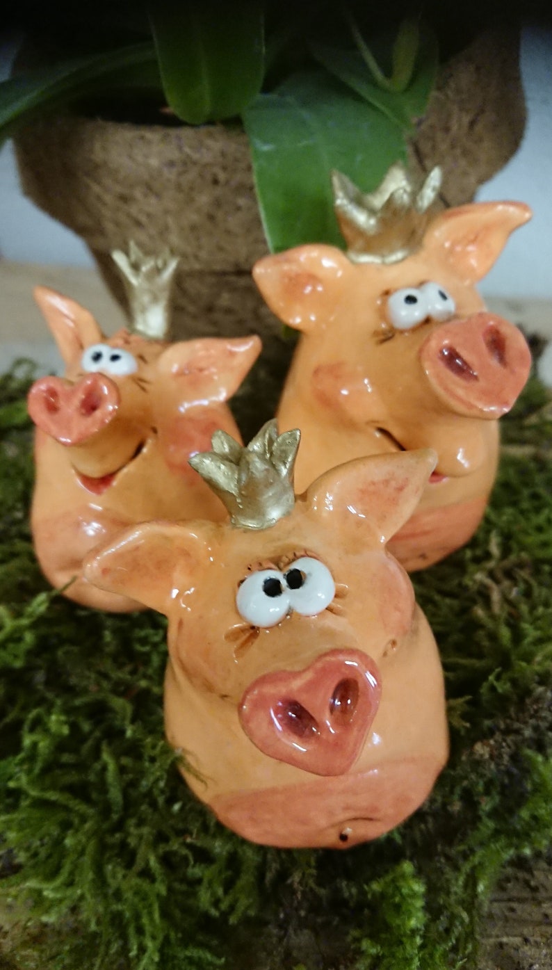 Glücksschweinchen | Etsy
