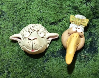 tierische Magnete, 2er Set