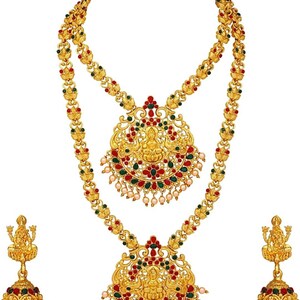 matron vejledning Lærerens dag Indian Kundan Jewelry Fashion Necklaces Bridal Set Gold Plated - Etsy  Australia