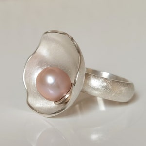 Ring Perle in der Schale Bild 4