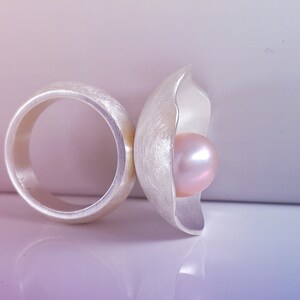 Ring Perle in der Schale Bild 3