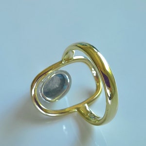 Ring Labradorit 585 Gold Bild 5