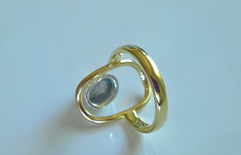 Ring Labradorit 585 Gold Bild 5