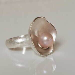 Ring Perle in der Schale Bild 2