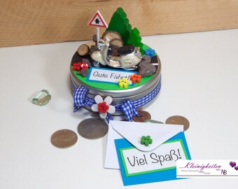Geld Verschenken Fuhrerschein Etsy