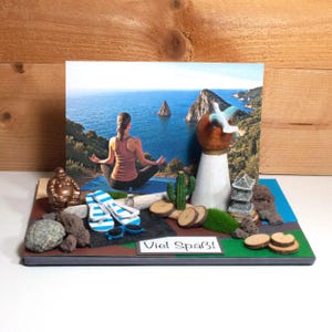 Yoga Gepersonaliseerde contante cadeaubon 3D-kaart Geef geld als cadeau Yogacursus Yogaretraites, kleine dingen van NB. KUNST. 80