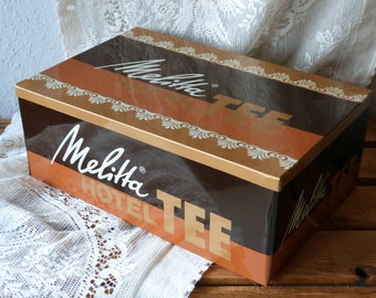 Vintage tea box by Melitta