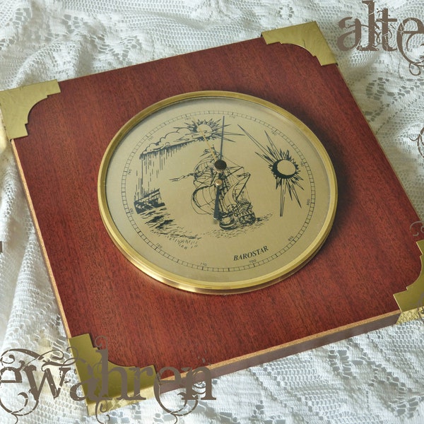 Nautisches Vintage Barometer