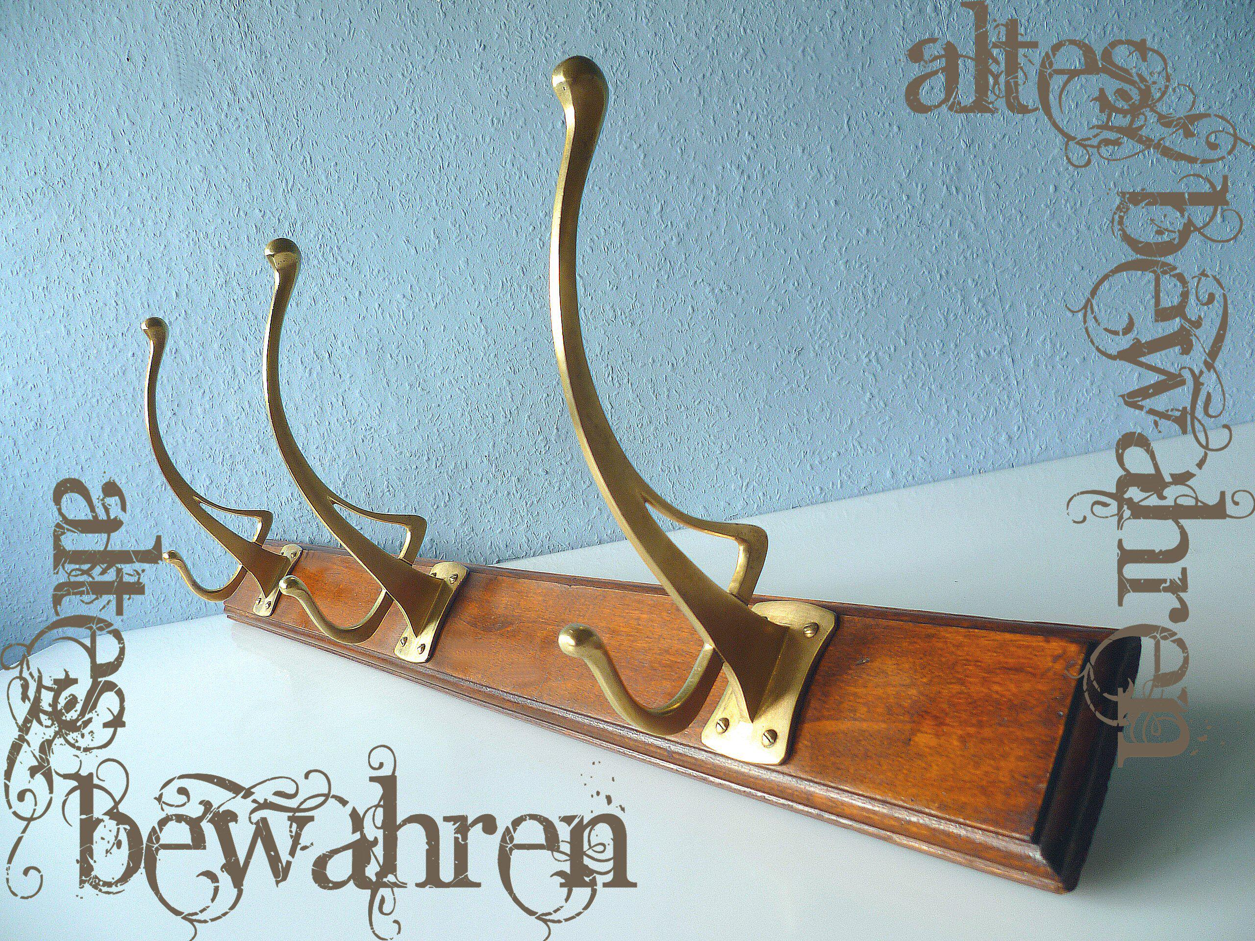 Beautiful Art Nouveau hook rail