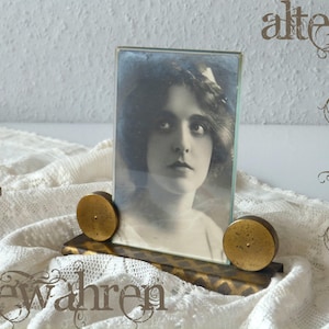 Ramka na zdjęcie w stylu Art Deco ze współczesną pocztówką
