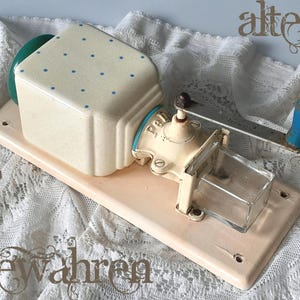 Vintage wall coffee grinder by PeDe Dienes