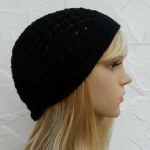 Beanie, black, polyacrylic image 4