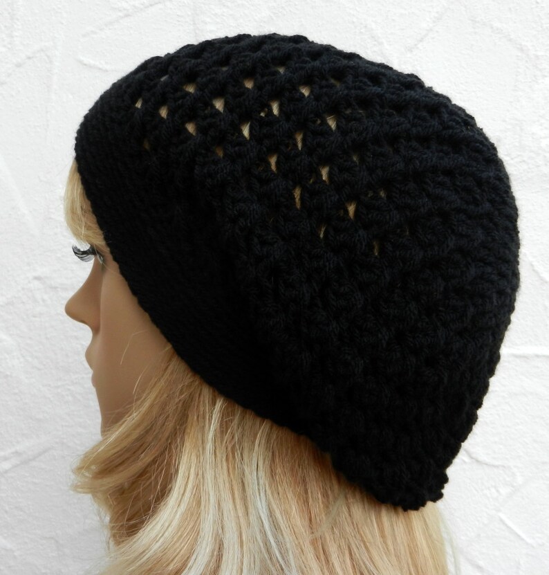 Beanie, black, polyacrylic image 2