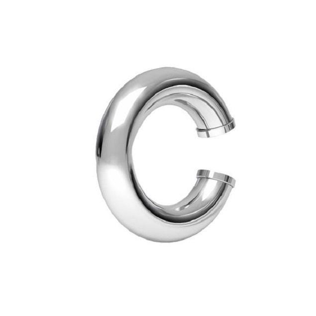 2 Paia Orecchini A Clip Per Orecchie A Sventola | Correttore Non Perforante In Oro 14K