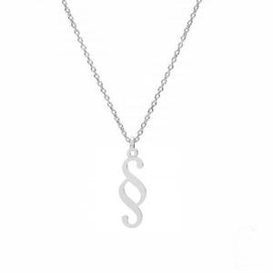 Collar de párrafo - Plata, Oro de 24 quilates, Oro rosa de 18 quilates