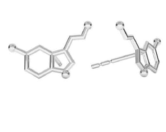 Brincos SEROTONINA - prata, prata banhada a ouro 24K, ouro rosa 18K