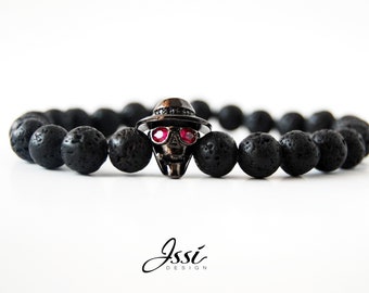 LAS VEGAS PARANO black- men&#39;s bracelet, Raoul Duke, Fear and loathing at Las vegas