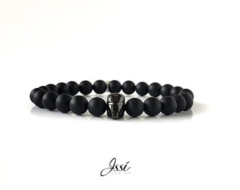 IRON MAN BLACK men's bracelet