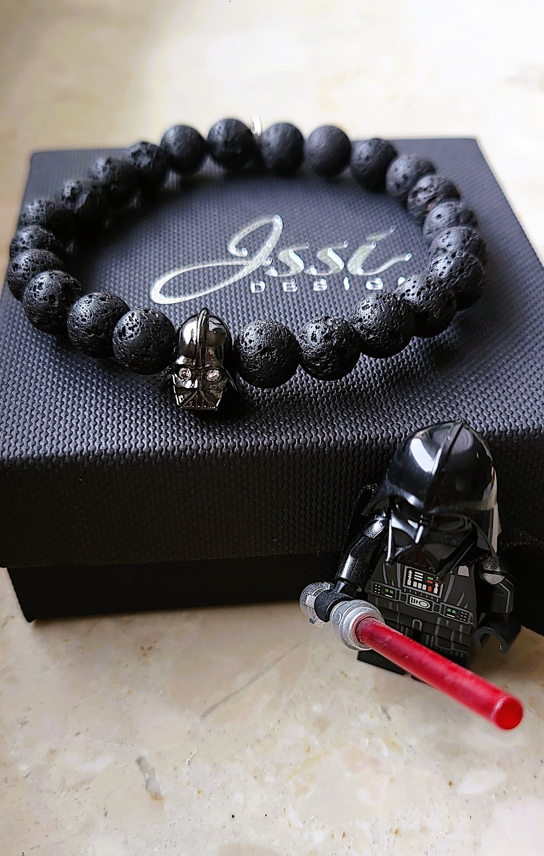 Darth Vader Black Diamond Bracelet in Star Wars™ Fine Jewelry