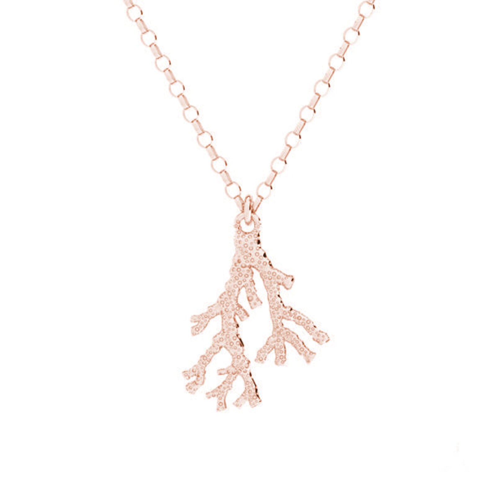 Coral Eco Friendly Rubber Necklace main image 1